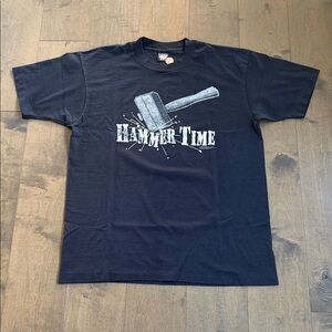 Vintage 1990 Detroit Pistons Bad Boys Champions Hammer Time Single Stitch Shirt